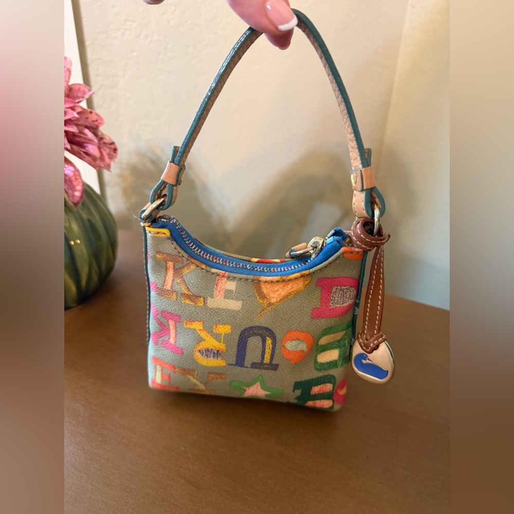Dooney & Bourke Y2K Mini/Bitsy Bag with Rainbow Zipper